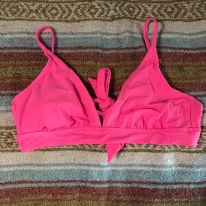 Pink Bikini Top